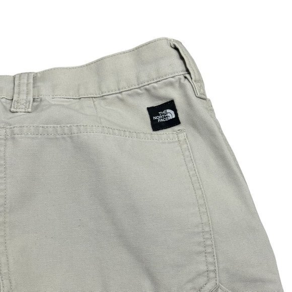 The North Face Womens Size 10 Tan Utility 100% Cotton Pants - Picture 8 of 11